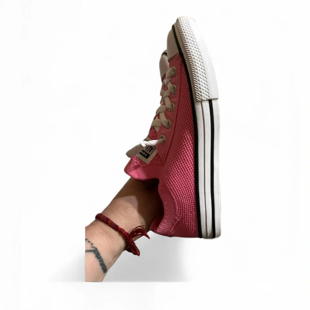 GIRLS CONVERSE ALL STAR SNEAKERS - Picture 8 of 11